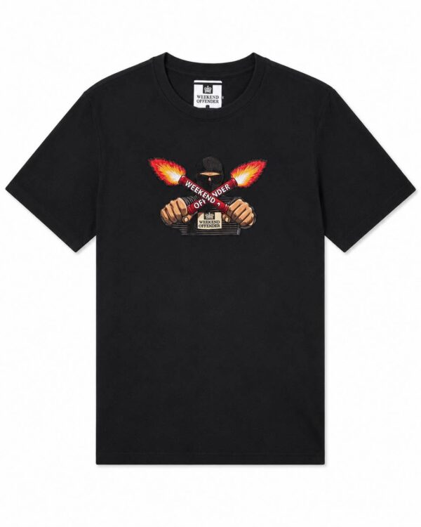 Fulgar Graphic T-shirt Black